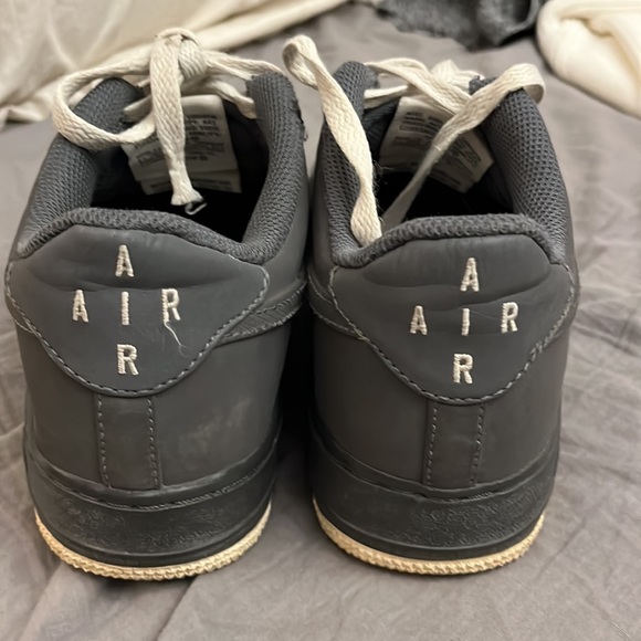 Nike Air Force 1 Dark Grey Size 8 - Picture 5 of 16